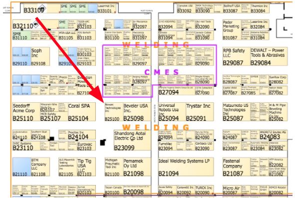 Fabtech Booth Location