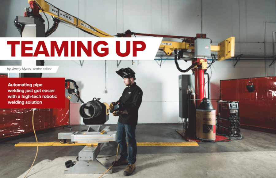 Automating Pipe Welding Just Got Easier With a High-Tech Robotic Welding Solution
