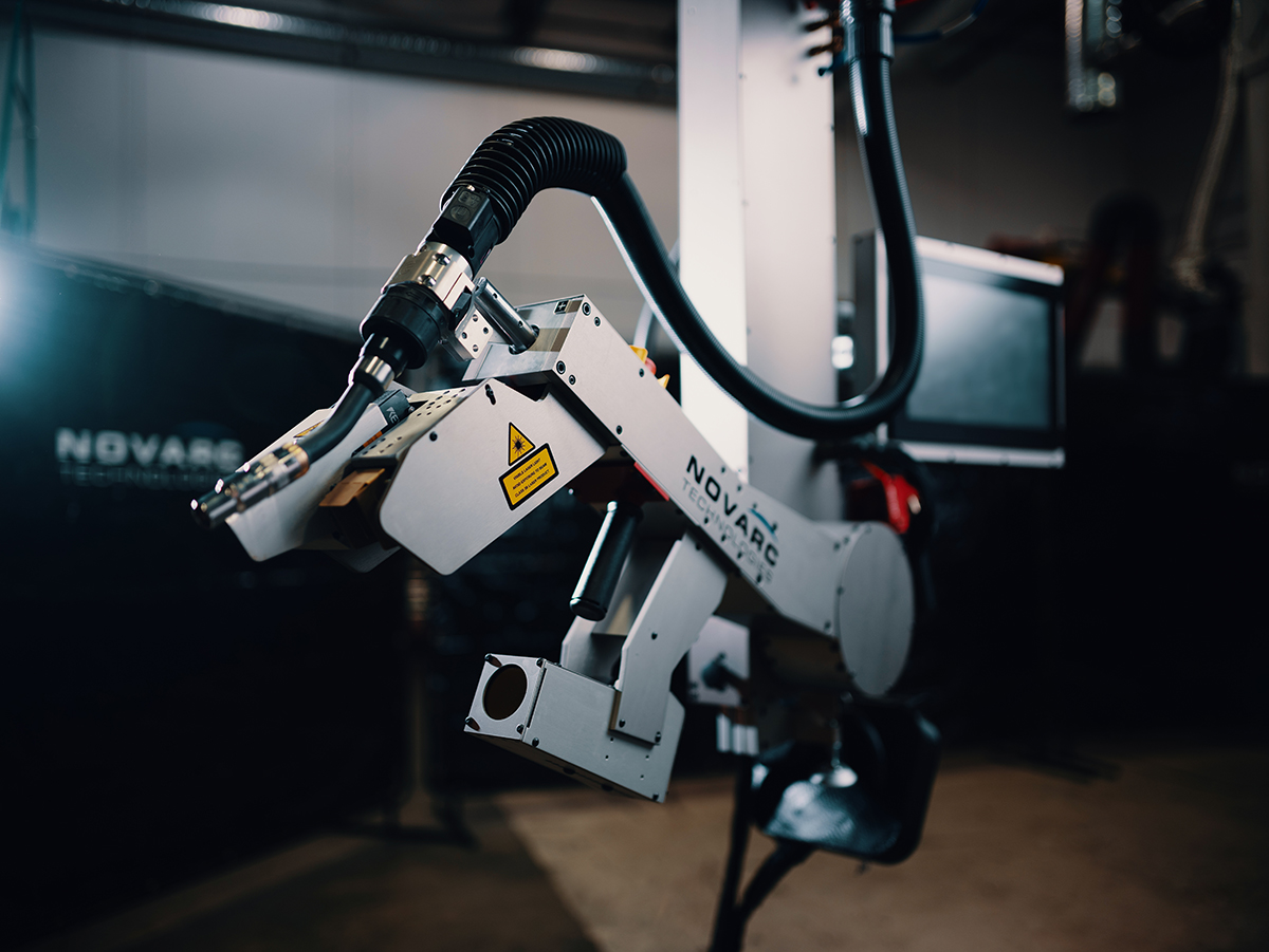 Novarc to demonstrate its Spool Welding Robot (SWR) at FABTECH
