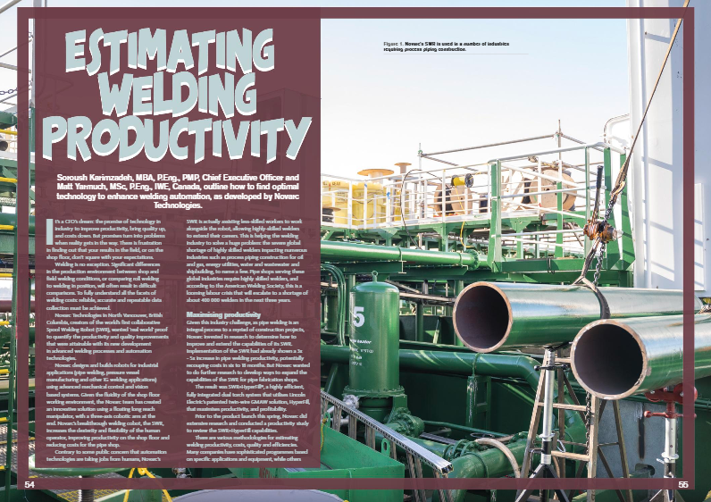 Estimating Welding Productivity