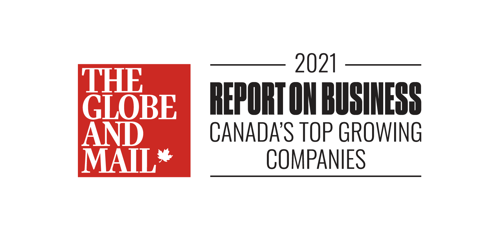 NOVARC TECHNOLOGIES NAMED TO THE GLOBE AND MAIL’S 2021 RANKING OF CANADA’S TOP GROWING COMPANIES