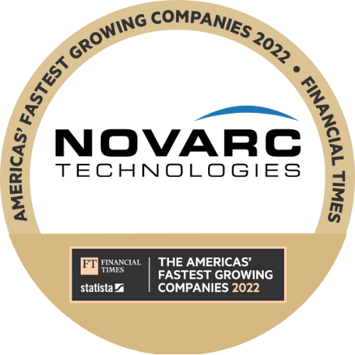Novarc Technologies Named One of The Americas’ Fastest Growing Companies 2022 by The Financial Times