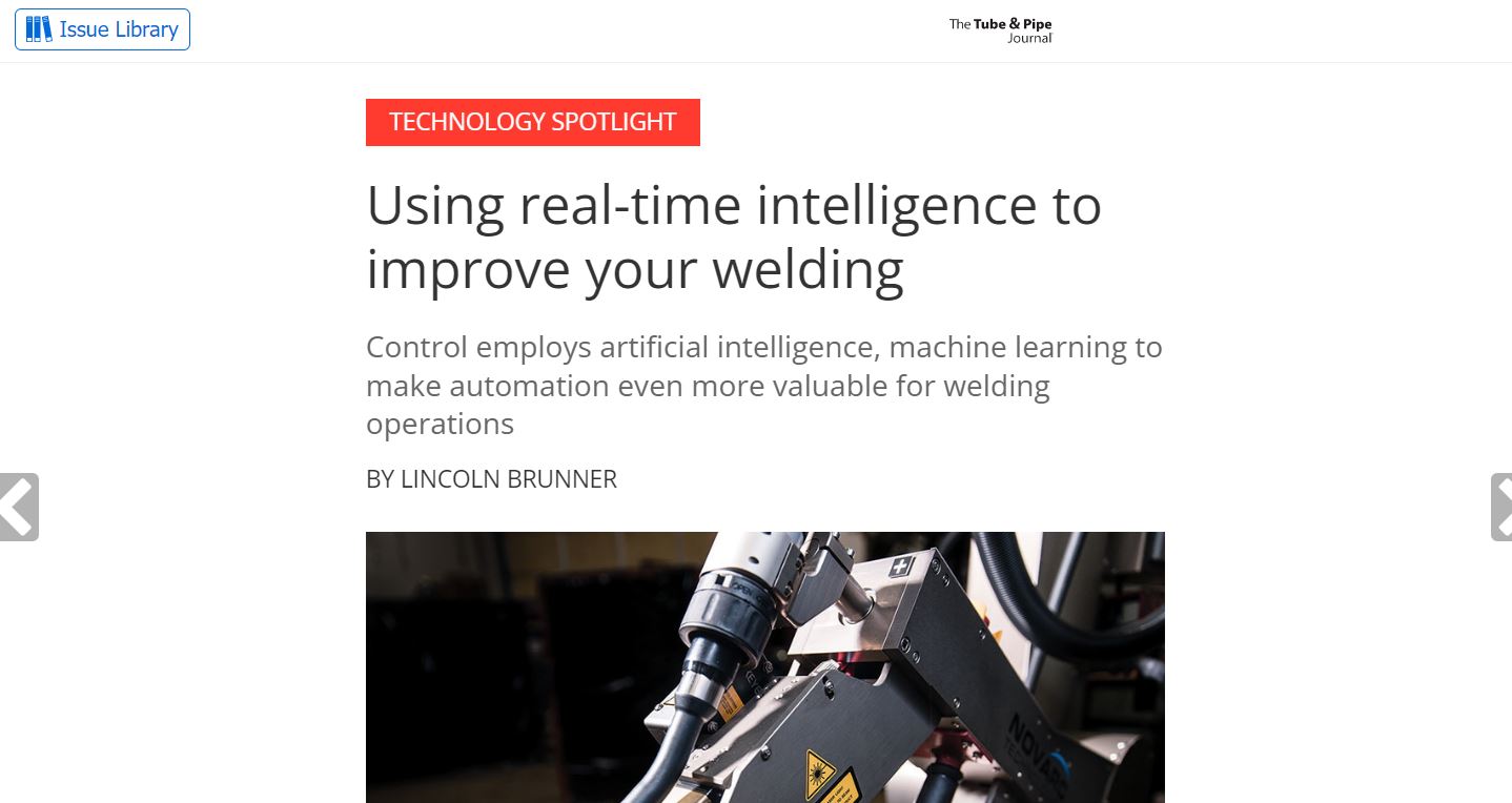 Using real-time intelligence to improve your welding
