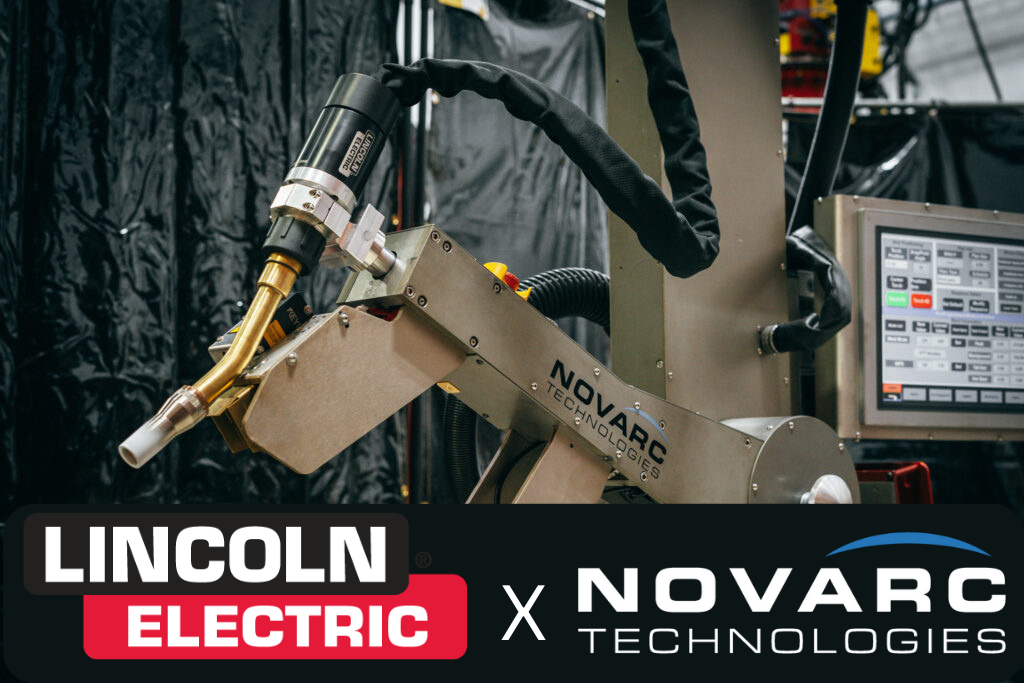NOVARC TECHNOLOGIES AND LINCOLN ELECTRIC PARTNER TO EXPAND NOVARC’S  AUTOMATED PIPE WELDING SOLUTION